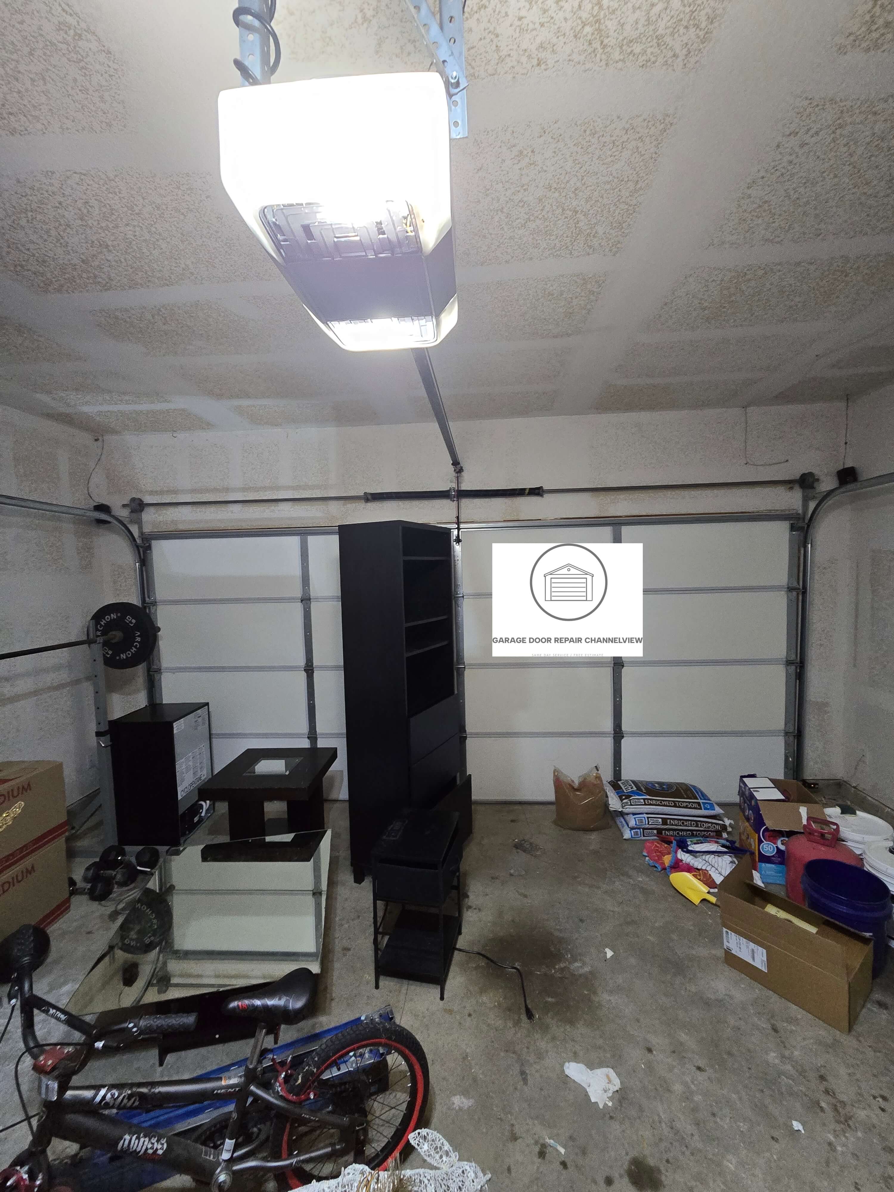 2-layers-garage-door-springs-replacement